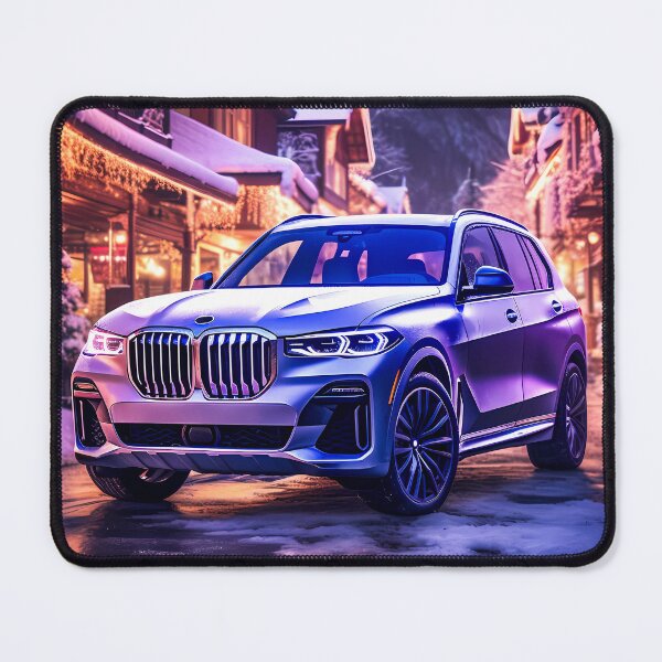 Item preview, Frozen Silver Elegance Suv In Charming Alpine Winter Village  designed and sold by RevUpDesign.