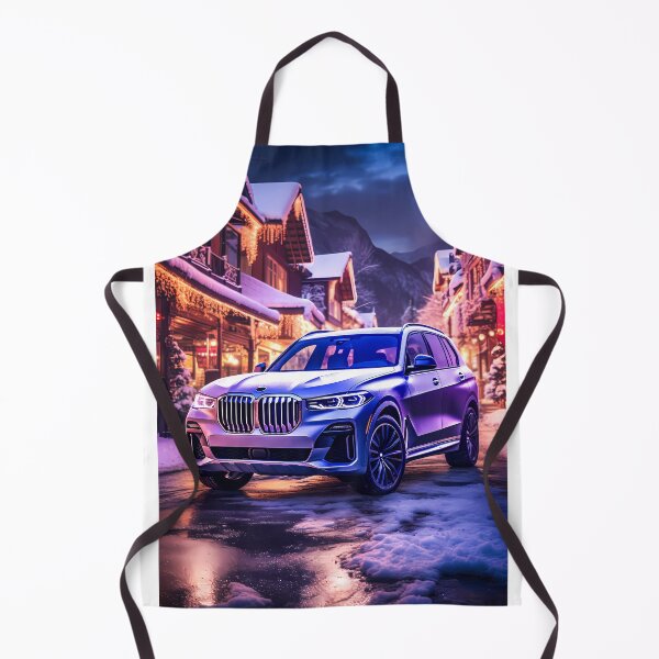 Item preview, Frozen Silver Elegance Suv In Charming Alpine Winter Village  designed and sold by RevUpDesign.