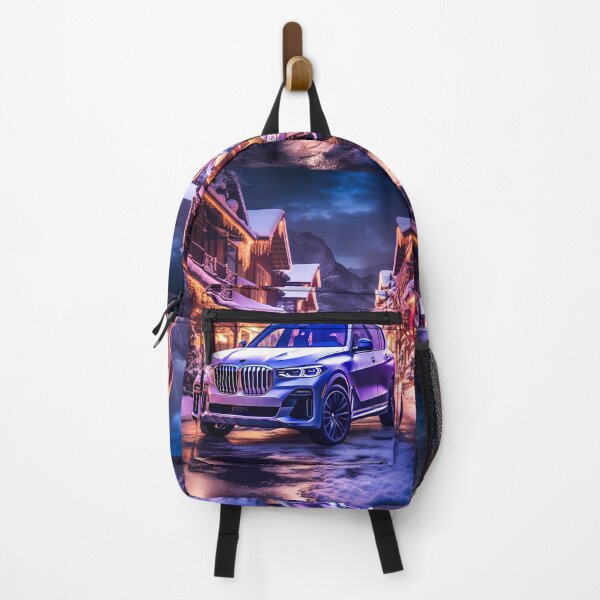 Item preview, Frozen Silver Elegance Suv In Charming Alpine Winter Village designed and sold by RevUpDesign.