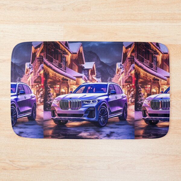 Item preview, Frozen Silver Elegance Suv In Charming Alpine Winter Village  designed and sold by RevUpDesign.
