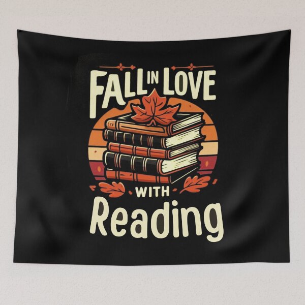 Item preview, Fall In Love With Reading designed and sold by Myra365Art.