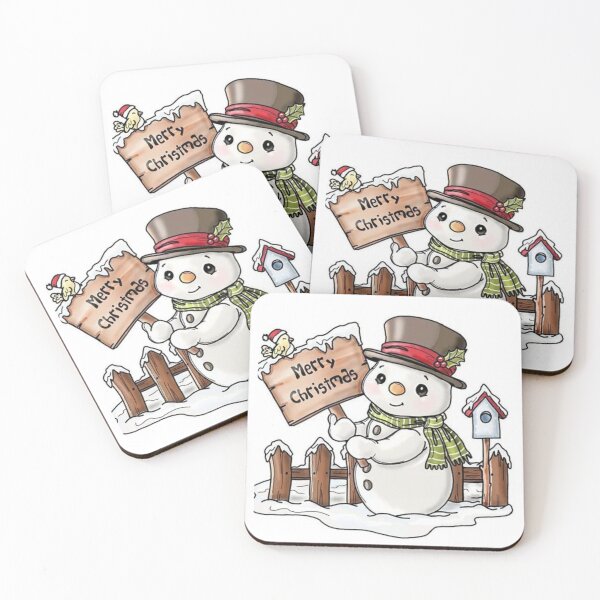 Item preview, Snowman's Merry Christmas tee designed and sold by junesstuff001.