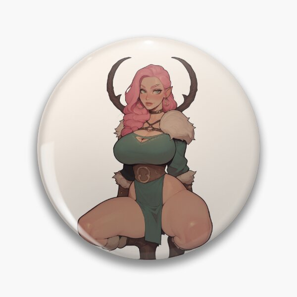 Item preview, Viking Elven Beauty with Pink Hair designed and sold by WaifuBrowser.