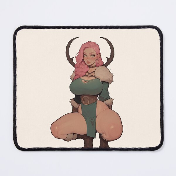 Item preview, Viking Elven Beauty with Pink Hair designed and sold by WaifuBrowser.