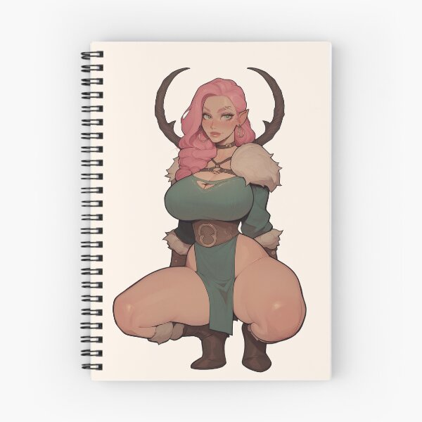 Item preview, Viking Elven Beauty with Pink Hair designed and sold by WaifuBrowser.