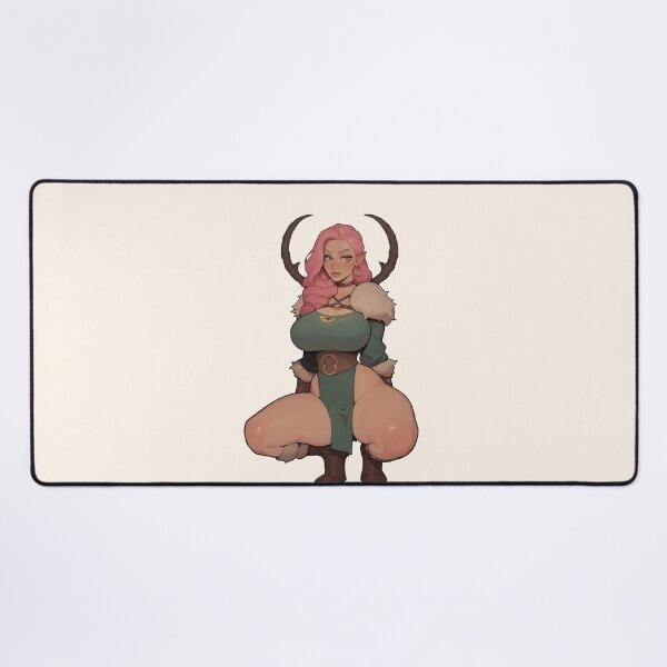 Item preview, Viking Elven Beauty with Pink Hair designed and sold by WaifuBrowser.