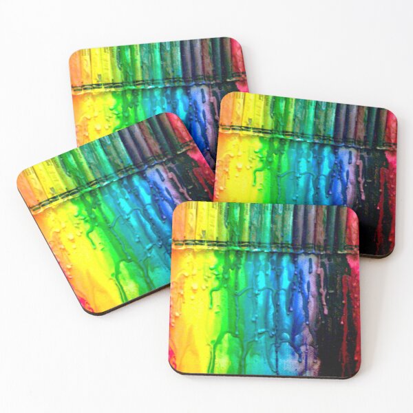 Item preview, Melted Crayons Color Wheel designed and sold by RedLeafPine.