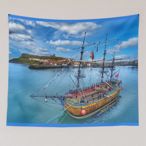 Item preview, Whitby Pirate Ship designed and sold by Alisonchambers2.