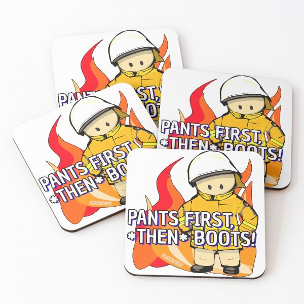 Item preview, Pants first, THEN boots! designed and sold by Flashover.