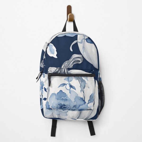 Item preview, Blue and White Chinoiserie Pumpkins 7 designed and sold by TheChinoiserie.