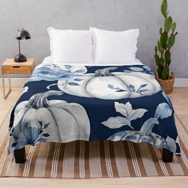 Item preview, Calabazas chinoiserie azules y blancas 7 designed and sold by TheChinoiserie.