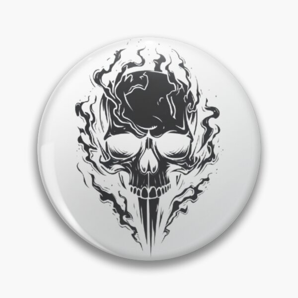 Item preview, Day of the Dead Skull (Black Edition) designed and sold by InkFool.