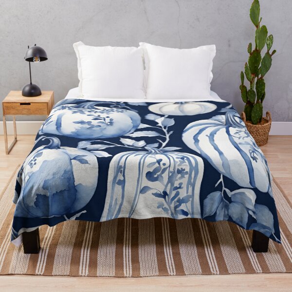 Item preview, Calabazas chinoiserie azules y blancas 8 designed and sold by TheChinoiserie.