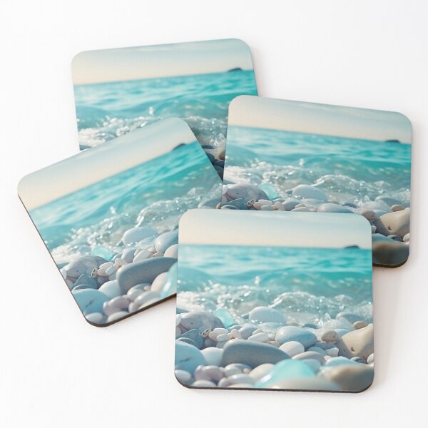 Item preview, Beautiful Pebbles And A Turquoise Sea designed and sold by JonnaHurmerinta.