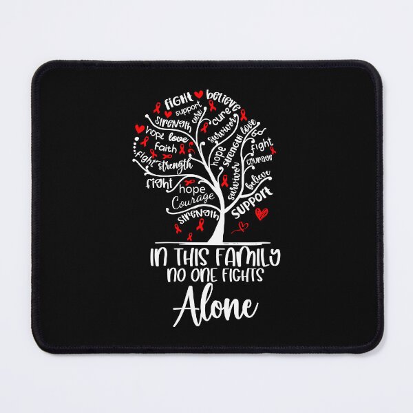 Item preview, In this FAMILY fights against syndrome, disease, illness, cancer with Tree Red Ribbon designed and sold by EdithShop59.