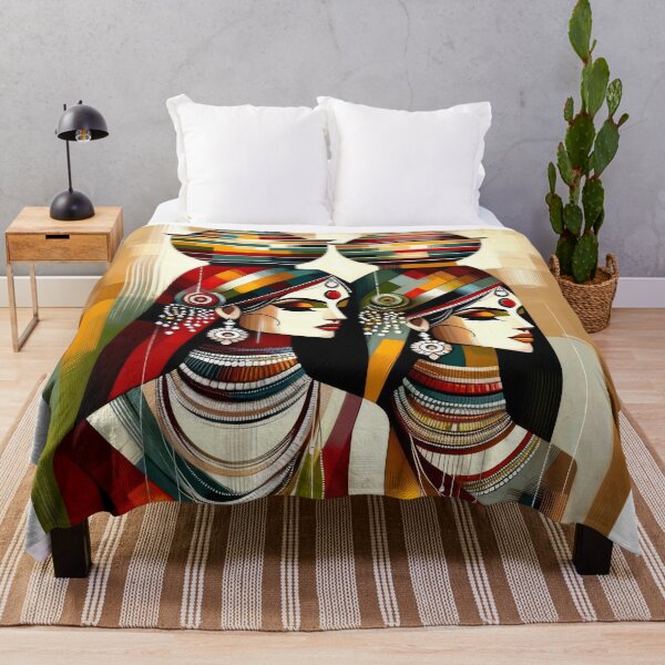 Item preview, Rhythms of Tradition: Graceful Women in Vibrant Colors" designed and sold by Manisha's Art House.