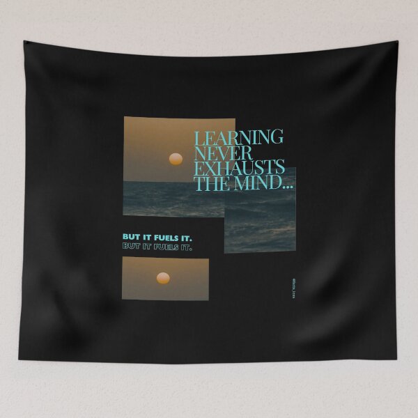 Item preview, Facts Lens - Sunset, Moon, and Sky in the Modern Trend Ocean of Truth and Quotes (Orange and Blue) designed and sold by Zelie ..