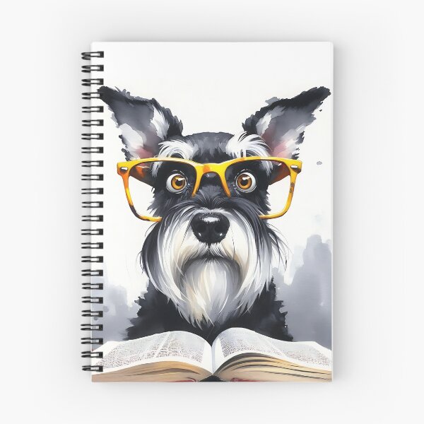 Item preview, Dog reading a book designed and sold by HeartwearHouse.