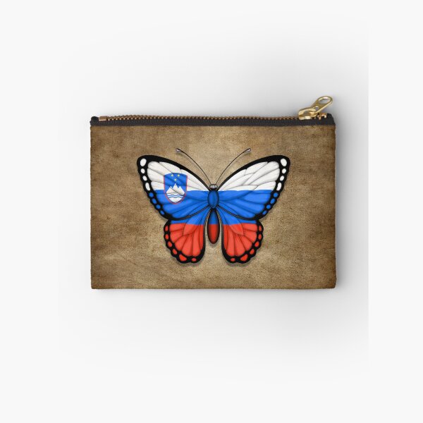 Artikelvorschau, Slowenische Flagge Schmetterling entworfen und verkauft von JeffBartels.