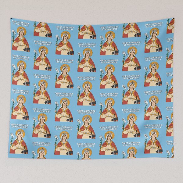 Item preview, Saint Catherine of Alexandria designed and sold by elviamontemayor.