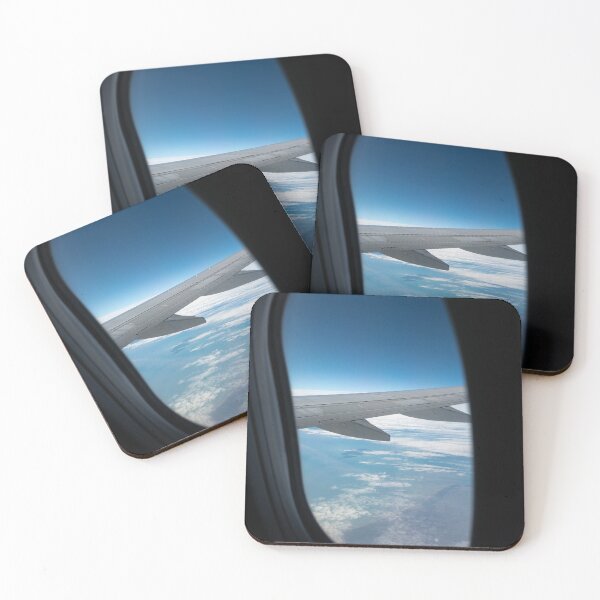 Item preview, Window seat, coastal airplane view of Ile d'Yeu - France coast - travel photography designed and sold by Christa Stroo Photography.