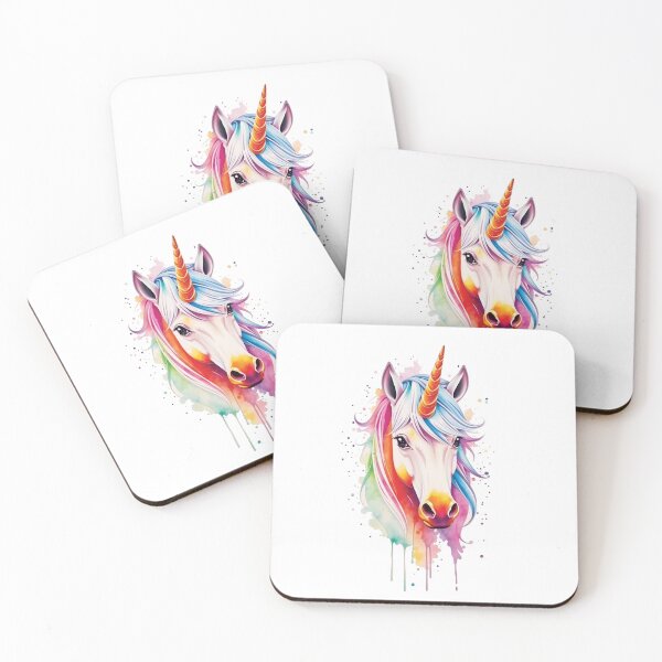 Item preview, Unicorn Portrait designed and sold by Ghazal-art.