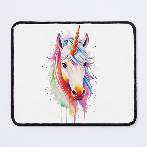 Item preview, Unicorn Portrait designed and sold by Ghazal-art.