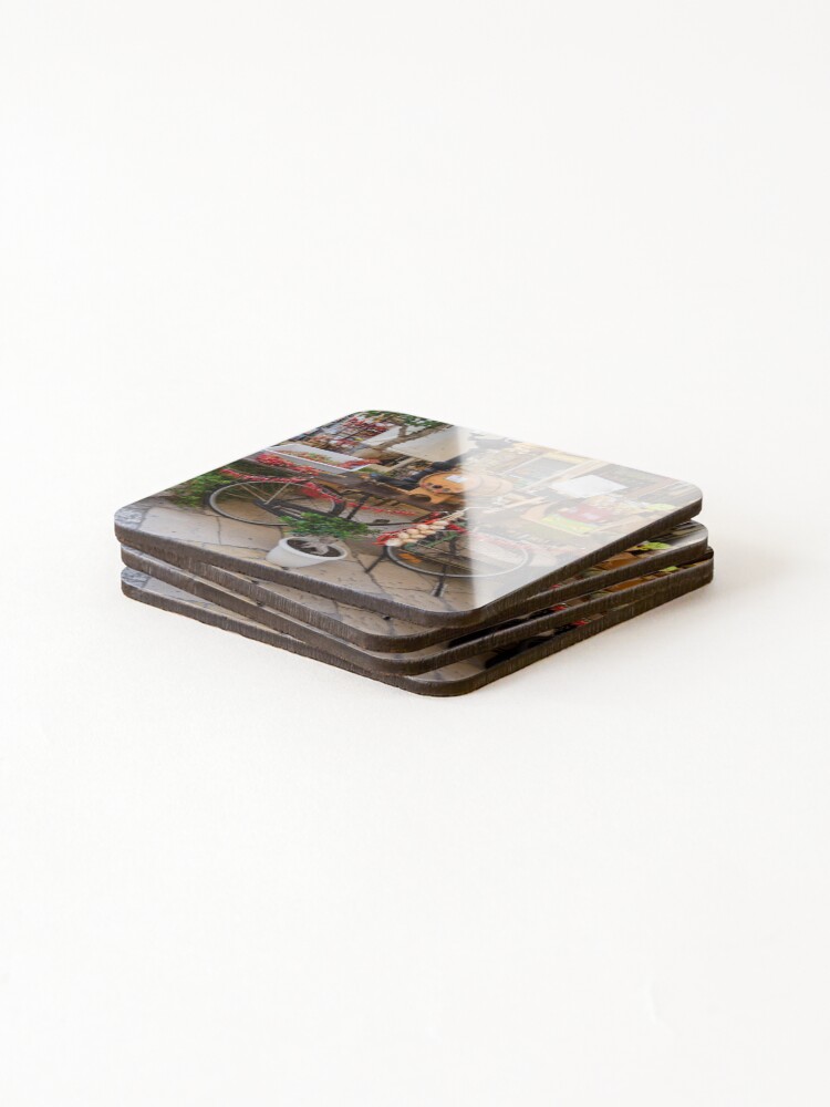 Thumbnail 4 of 5, Coasters (Set of 4), Red Chilli Ride designed and sold by silvtom.