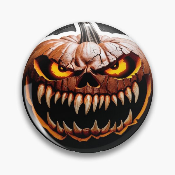 Item preview, Sinister Pumpkin Grin || Enjoy Halloween designed and sold by CallSticker.
