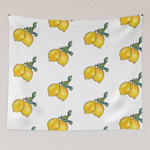 Item preview, Zesty Duo: Vibrant Lemon Pair, lemon colors, lemon designed and sold by Solomiia Piletska.