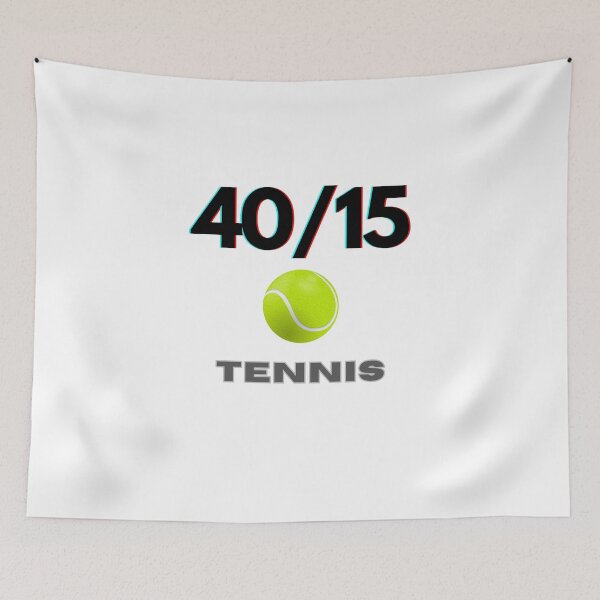 Item preview, Tennis score - 40/15 designed and sold by citmgpod.