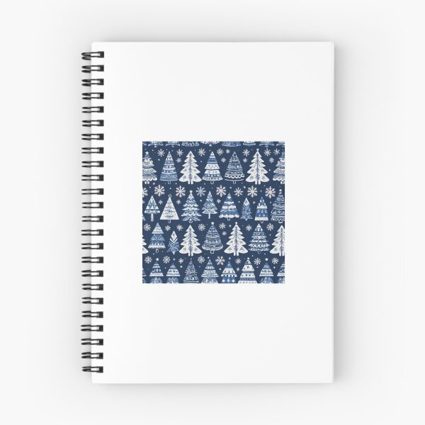 Item preview, Blue and white Christmas tree  designed and sold by Seriine.