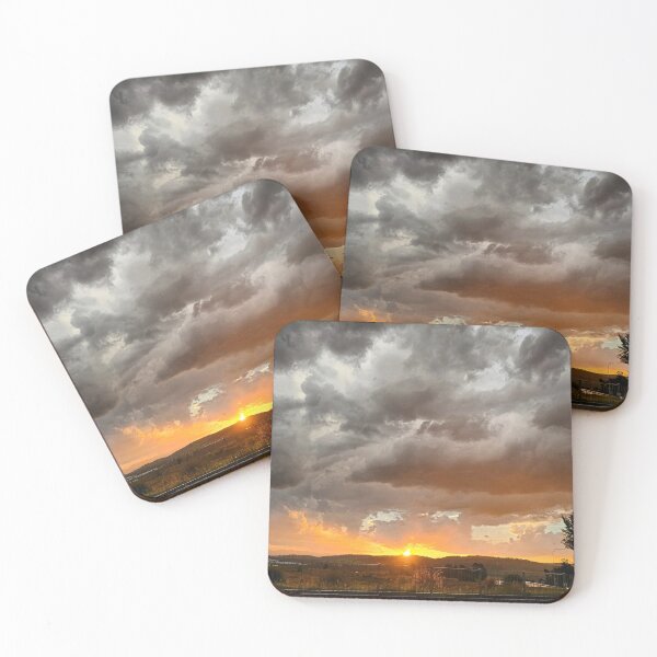 Item preview, Jerrabomberra sunset designed and sold by twistidd.