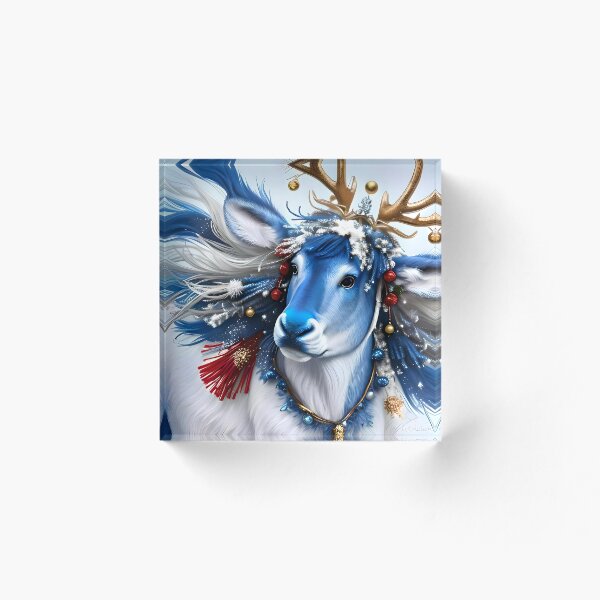 Item preview, Adorned Christmas Reindeer  designed and sold by Maryam Fernandez.