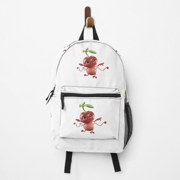 Item preview, Smiling, Anthropomorphic Cherry with Arms and Legs, Waving Cheerfully designed and sold by macadolie.