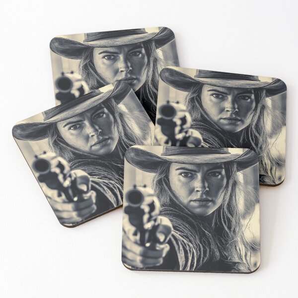 Item preview, Mujer sosteniendo una pistola designed and sold by Patricks-Art.