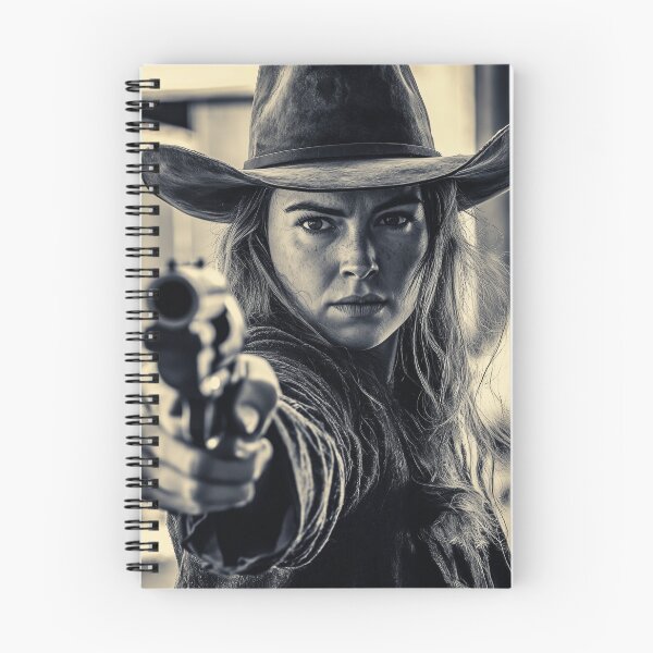 Item preview, Woman Holding A Gun designed and sold by Patricks-Art.