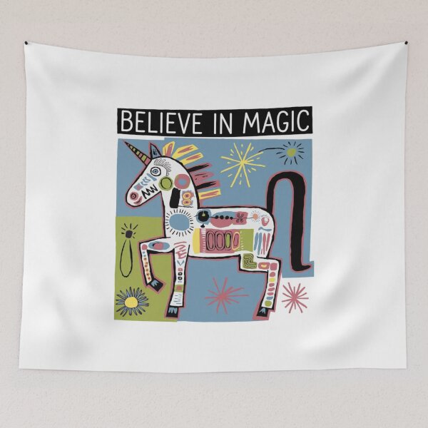 Item preview, Believe in Magic, Unicorn, funnyfits70, Humor, Funny designed and sold by FunnyFits70.