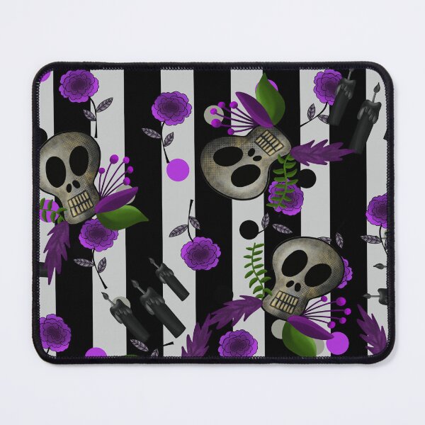 Item preview, Gothic Wedding_black and concrete stripes designed and sold by NeonEye-Designs.
