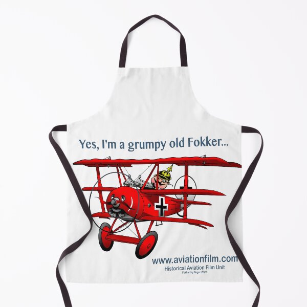Item preview, I'm A Grumpy Old Fokker Cartoon designed and sold by HAFUAdmin.