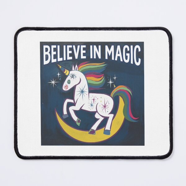 Item preview, Believe in Magic, Unicorn, funnyfits70, Humor, Funny designed and sold by FunnyFits70.