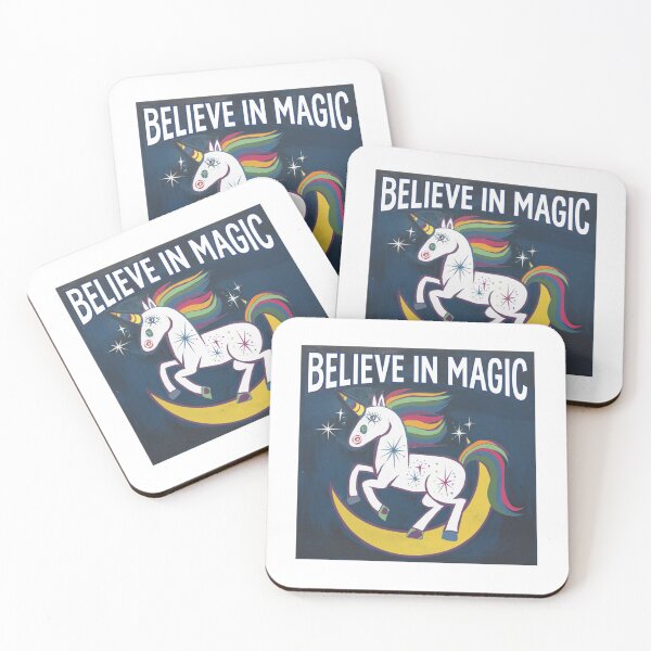 Item preview, Believe in Magic, Unicorn, funnyfits70, Humor, Funny designed and sold by FunnyFits70.