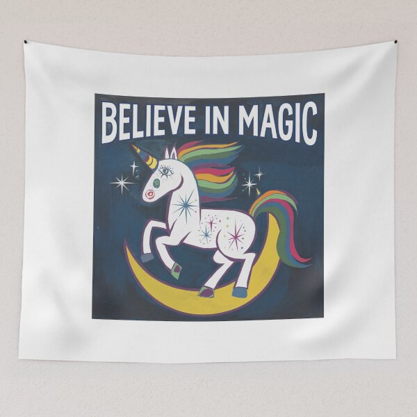 Item preview, Believe in Magic, Unicorn, funnyfits70, Humor, Funny designed and sold by FunnyFits70.
