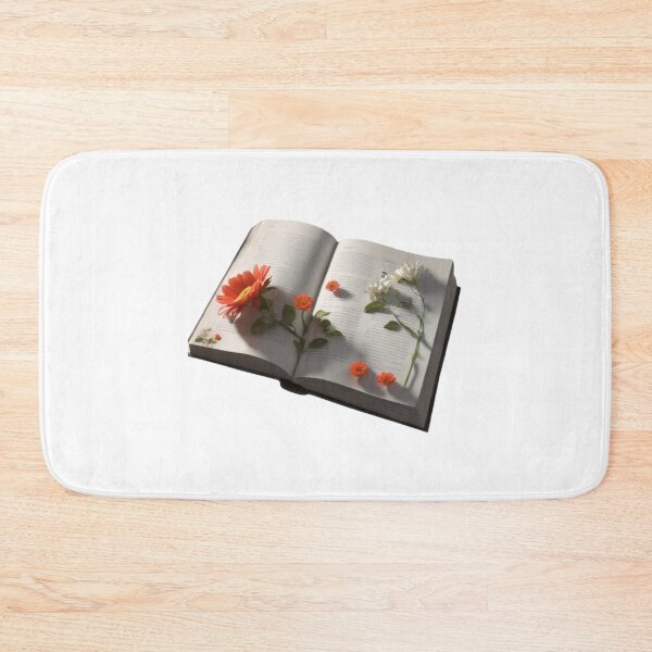 Item preview, Open book with flovers designed and sold by Ellipsis-21.
