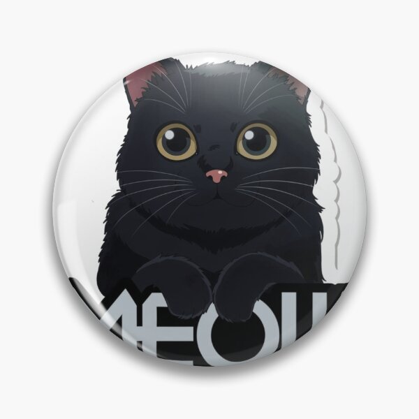 Item preview, Cute cat meow typography  designed and sold by cu-animals-te.