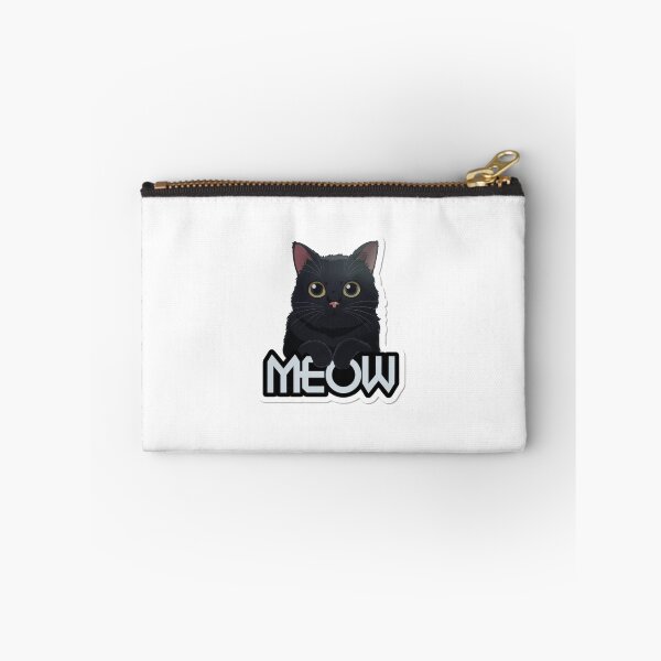 Item preview, Cute cat meow typography  designed and sold by cu-animals-te.