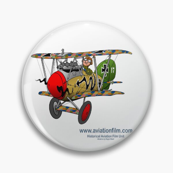 Item preview, WW1 Albatros Fighter Cartoon designed and sold by HAFUAdmin.