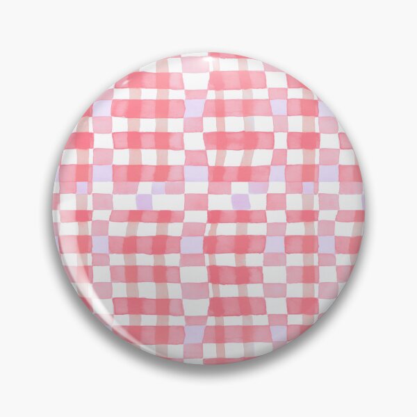 Item preview, Pink Cute Gingham Wavy Pattern designed and sold by trajeado14.