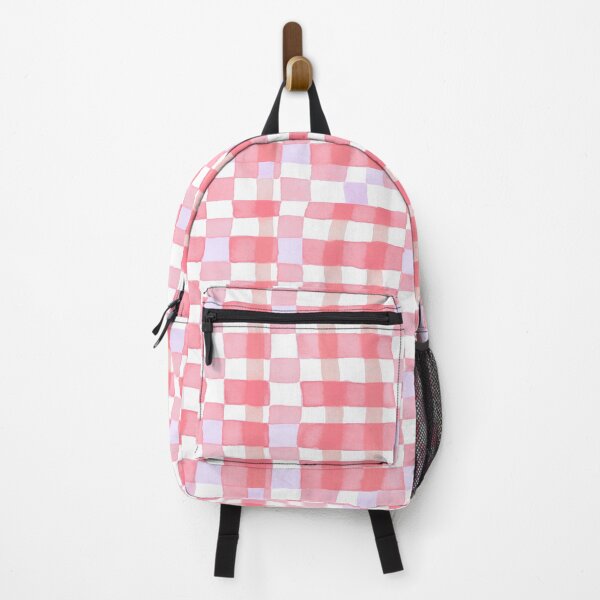 Item preview, Pink Cute Gingham Wavy Pattern designed and sold by trajeado14.