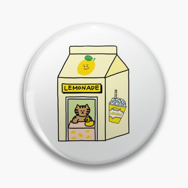 Item preview, a Cat and a Duck in the lemonade shop designed and sold by superbaechoo.